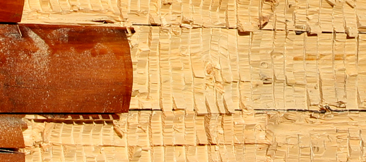 Log Home Face Restoration  Valle Crucis,  North Carolina
