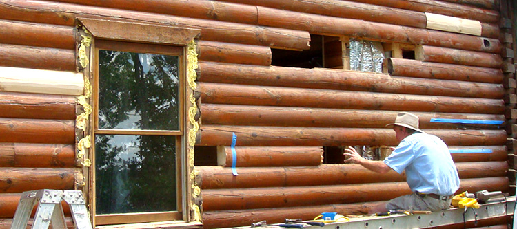 Log Home Repair Zionville,  North Carolina