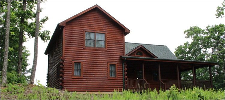 Professional Log Home Borate Application  Watauga County,  North Carolina