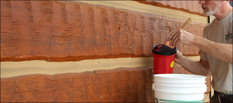 Professional Log Home Staining  Valle Crucis,  North Carolina